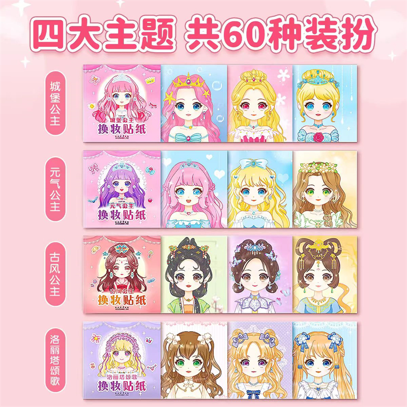 换妆贴纸